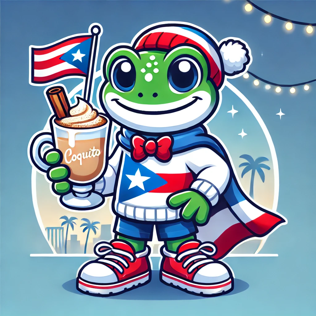 BORI Mascot - Coqui with Coquito