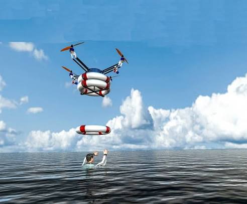 Drone in search-and-rescue